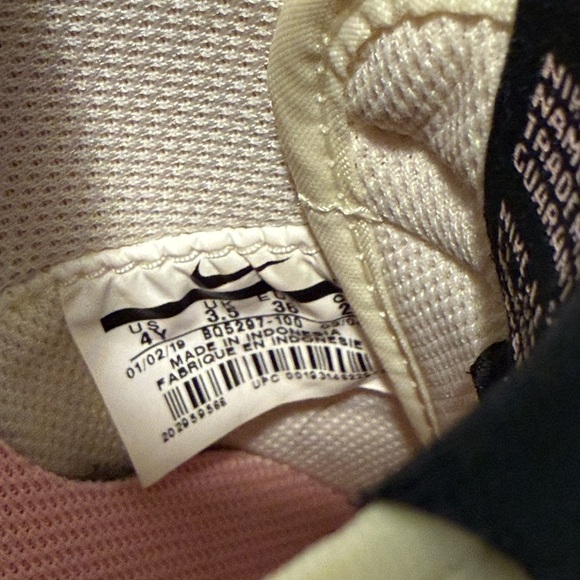 Nike Women's Floral Cream Cortez Sneakers - Picture 5 of 7